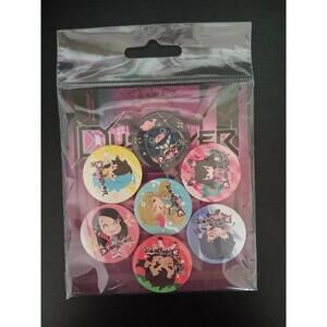 Dusk Diver video game pins
